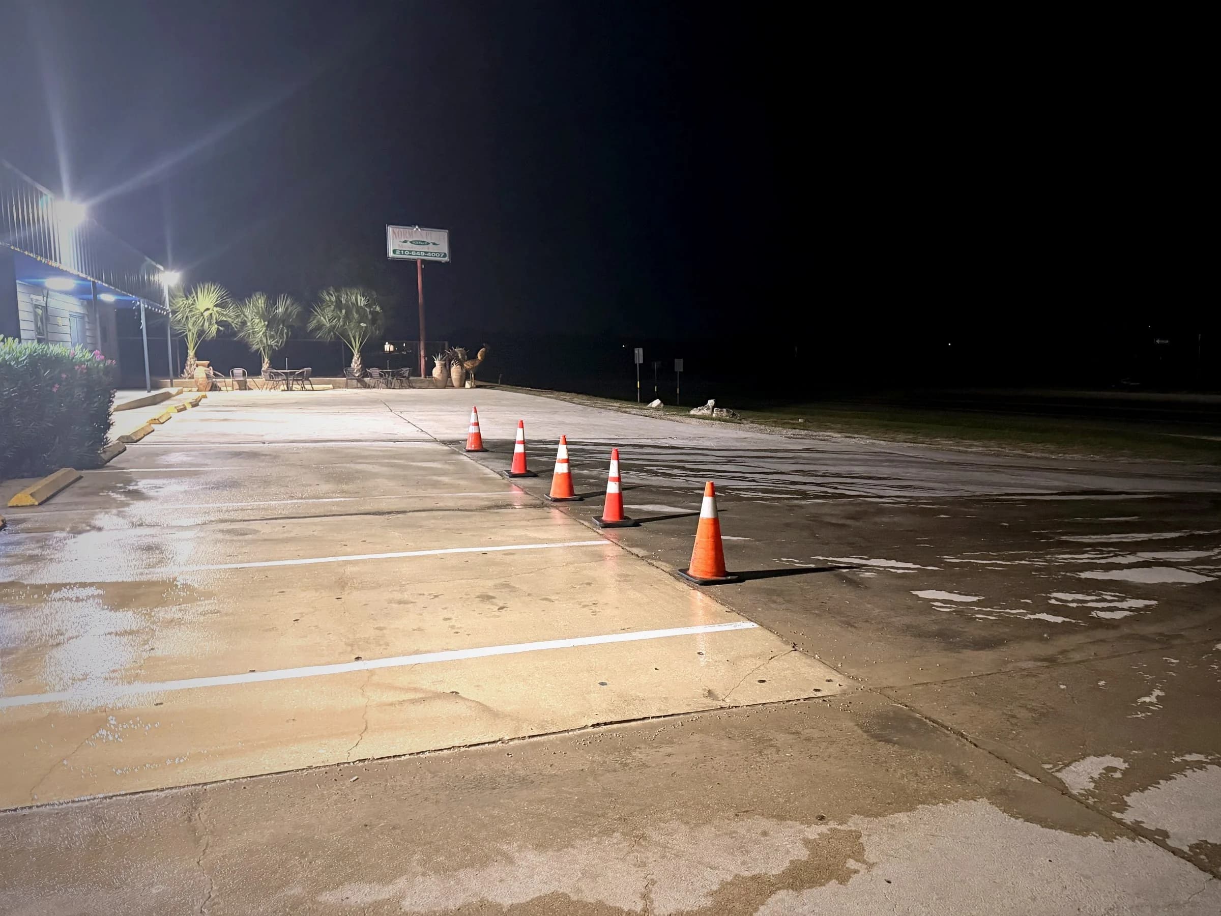 Commercial parking lot — after, photo 2